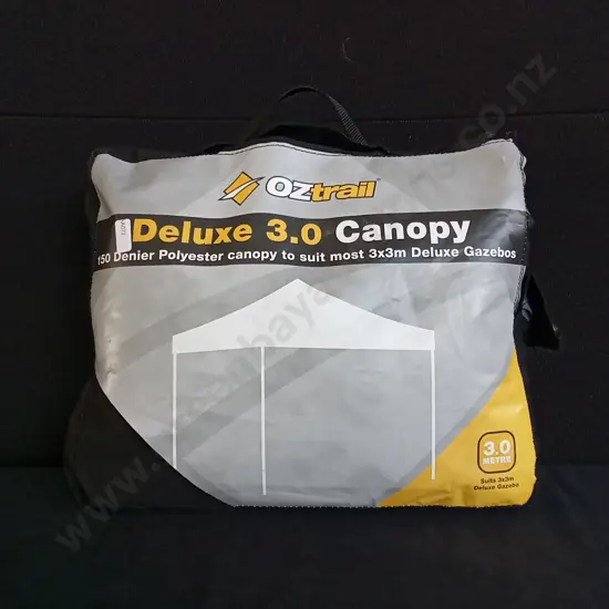 OZTRAIL DELUXE 3.0 CANOPY 3X3M IN BAG (CANOPY COVER ONLY NO POLES)