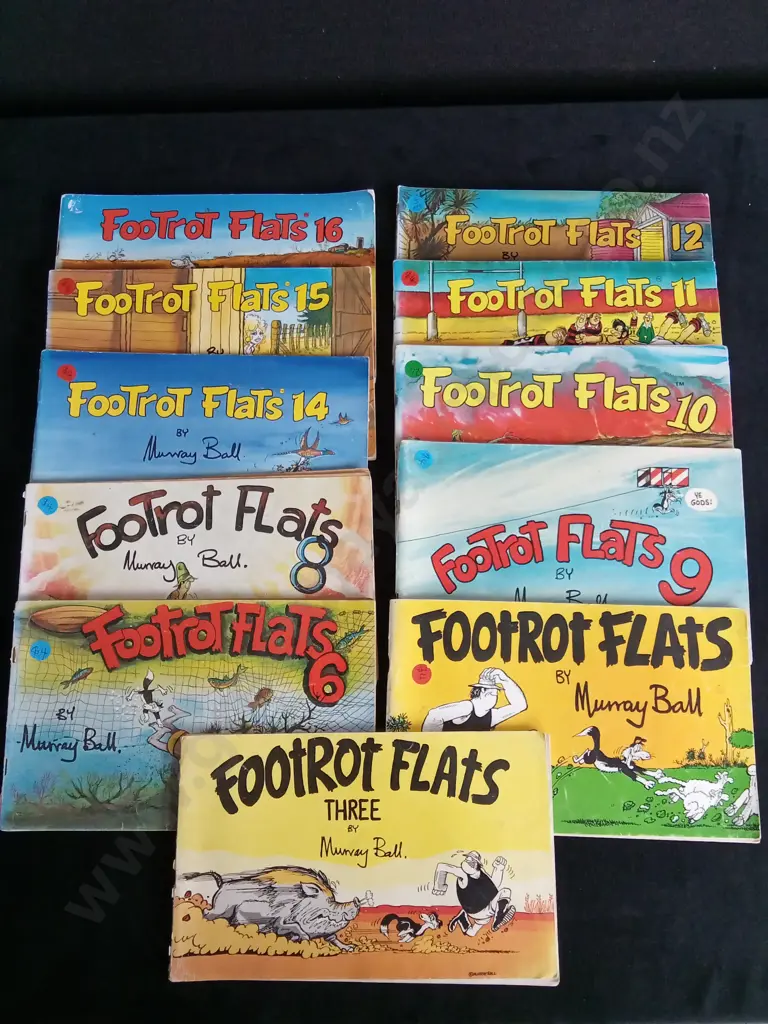 COLLECTION OF FOOTROT FLATS COMICS X 11 Image 1++