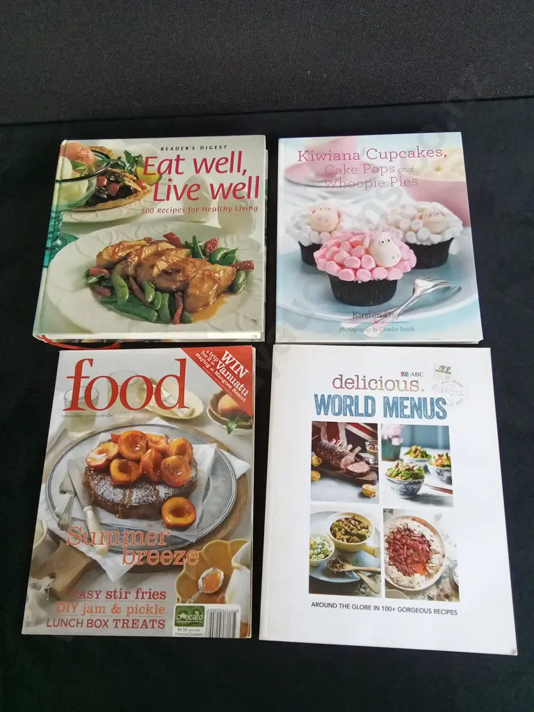 COOK BOOKS X 4 Image 1++