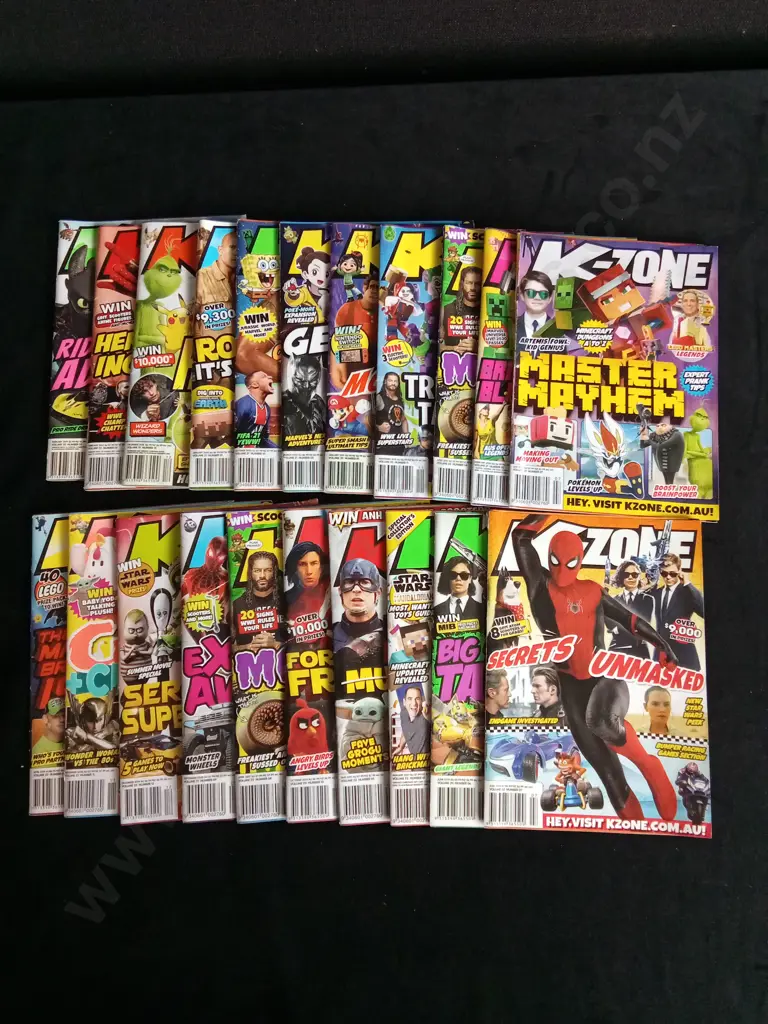 COLLECTION OF K-ZONE MAGAZINES Image 1++
