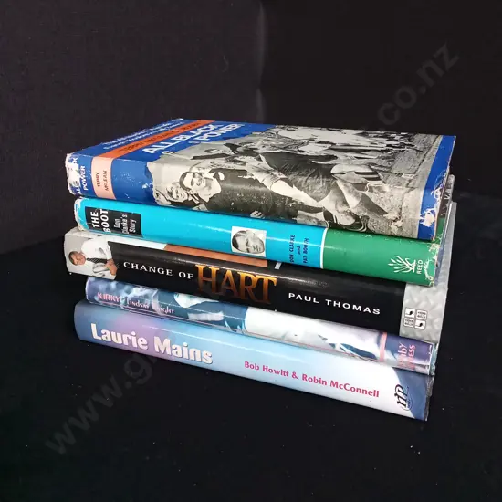 5 RUGBY BIOGRAPHIES AND AUTOBIOGRAPHIES