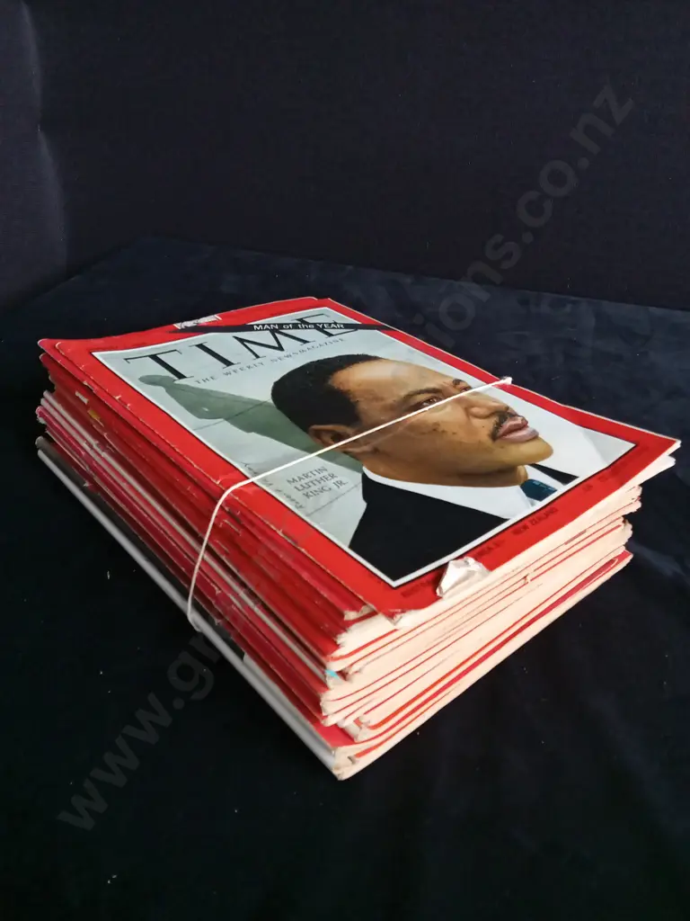 26 ISSUES OF TIME MAGAZINE 1964 Image 1++