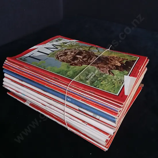 26 ISSUES OF TIME MAGAZINE 1966