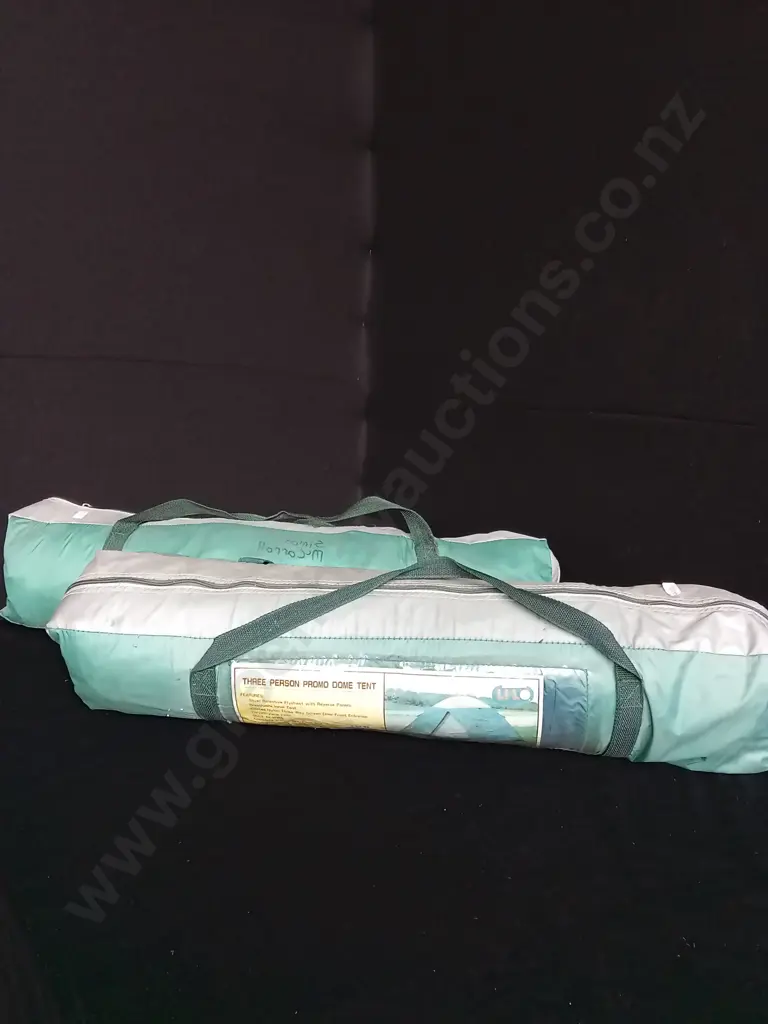 TWO 3 PERSON TENTS (UNTESTED) Image 1++