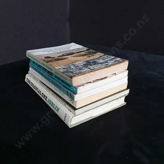 6 ASSORTED BOOKS