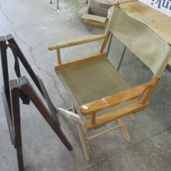 Chair and Easel