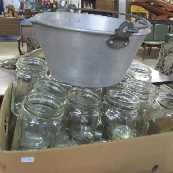 Preserving Pan and Jars