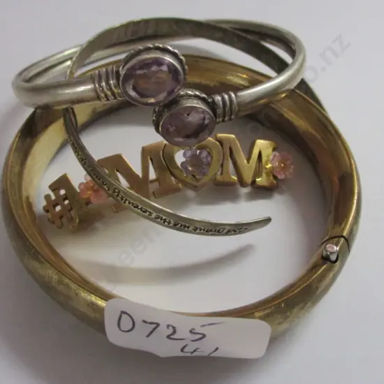 Bangles and Brooch