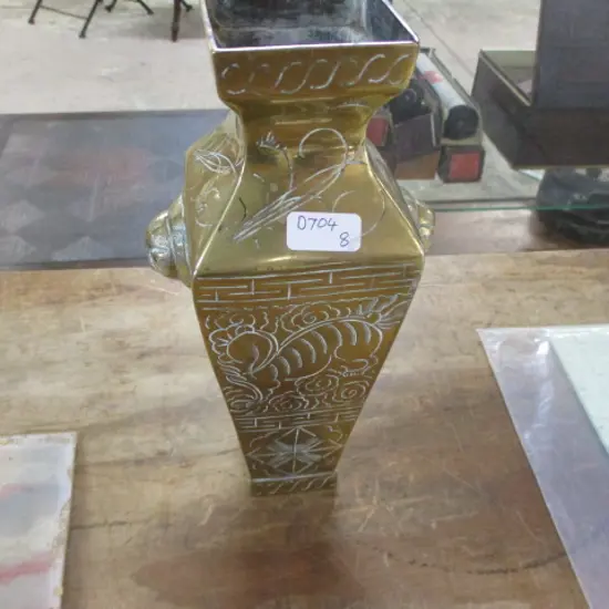 Brass vase