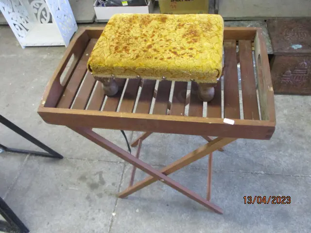 Butlers Tray and Stool Image 1++