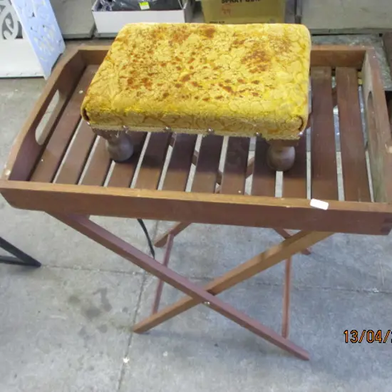 Butlers Tray and Stool