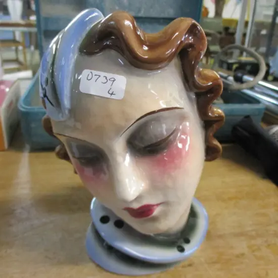 Figural Vase