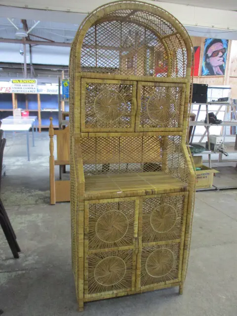 Cane Cabinet Image 1++