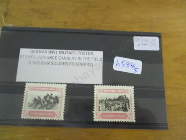 Stamps German WW1 Image 1++