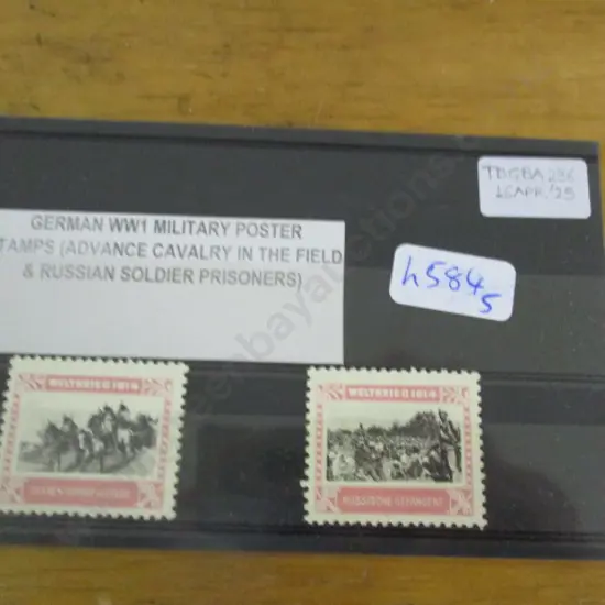 Stamps German WW1