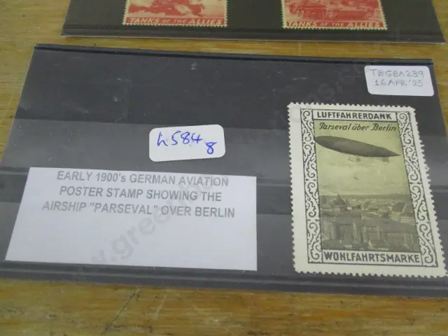 Stamp German Airship Image 1++
