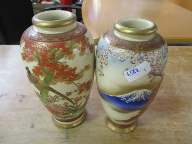 Satsuma Vases Image 1++