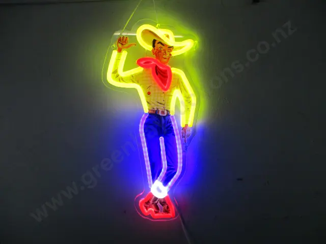 LED Neon Cowboy Image 1++