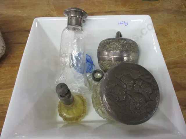 Silver Topped Bottles Image 1++