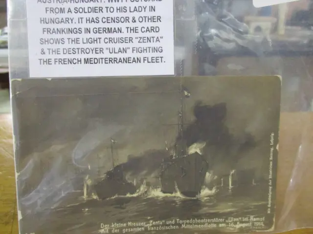 Post Card WW1 Pow Image 1++