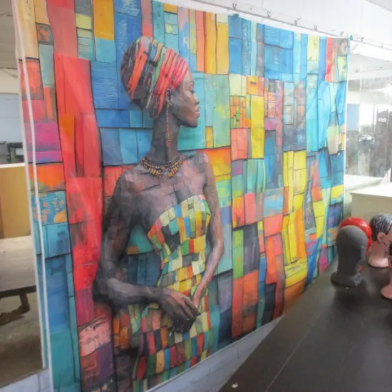 Large Fabric Print