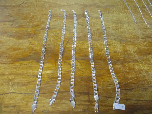 5 925 Silver Neckchains Image 1++