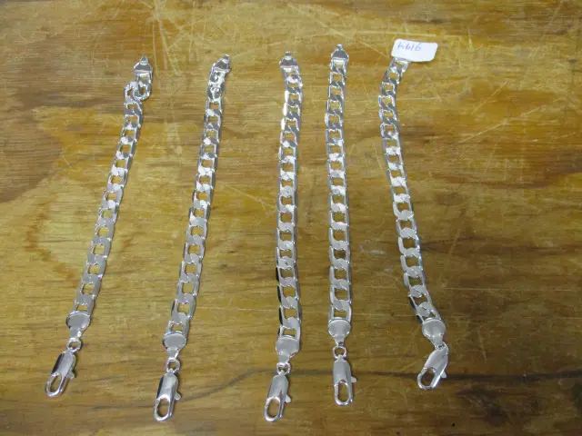 5 925 Silver Bracelets Image 1++