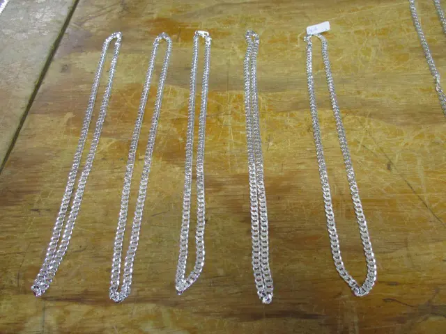 5 925 Silver Neckchains Image 1++