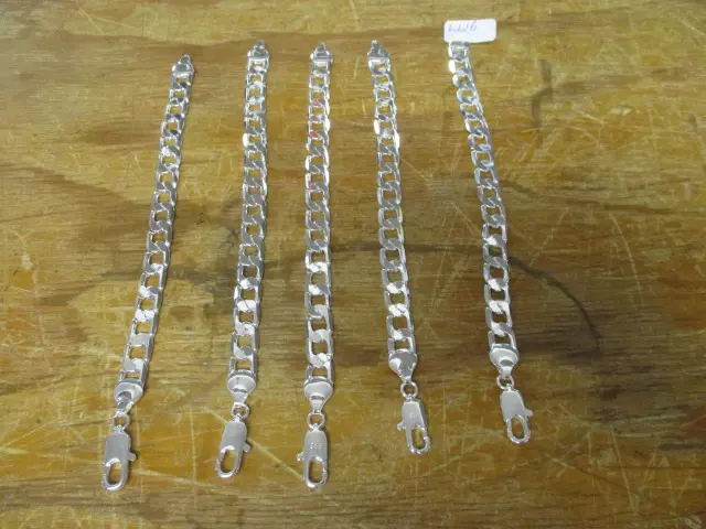 5 925 Silver Bracelets Image 1++