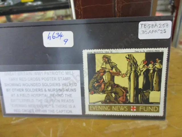 Stamp Bri WW1 Image 1++