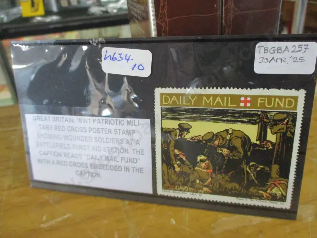 Stamp Red Cross Image 1++