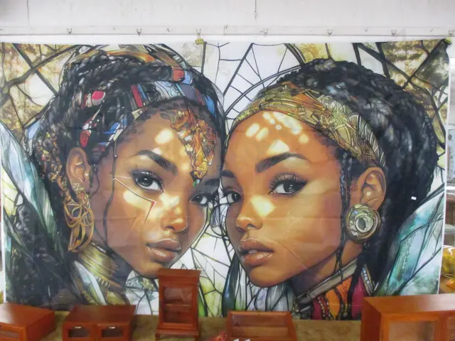 Large Fabric Print Image 1++