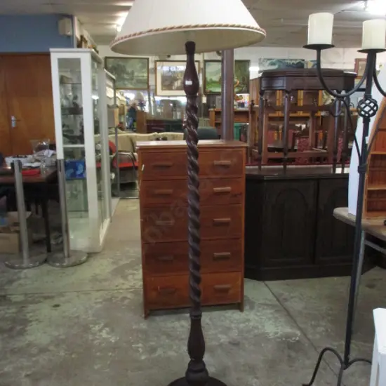 Barley Twist Std Lamp