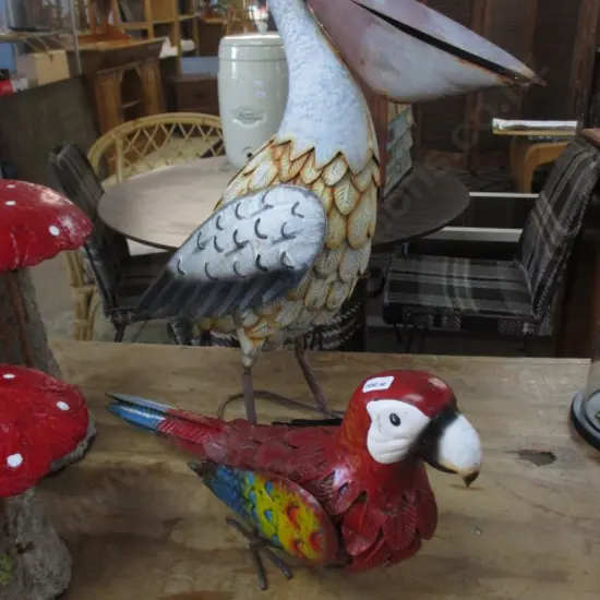 2 Garden Ornaments