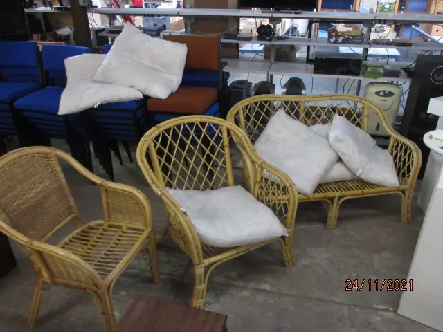 Cane Patio Furniture Image 1++