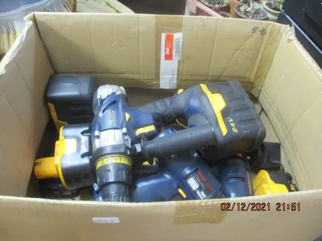 Battery Drill Lot Image 1++