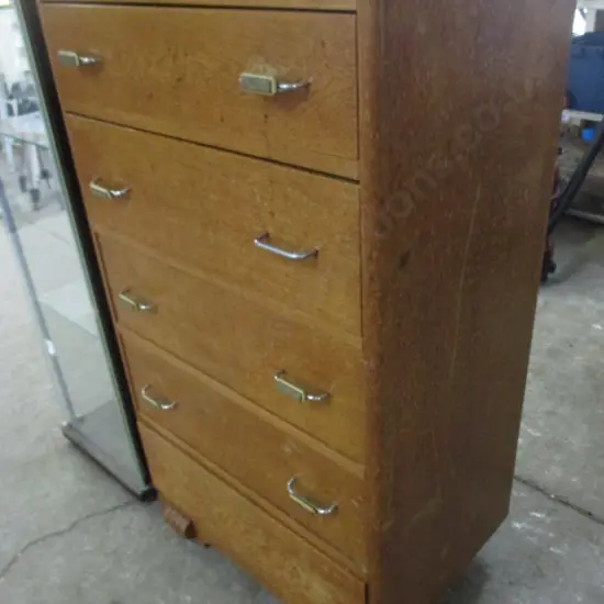Oak Tallboy