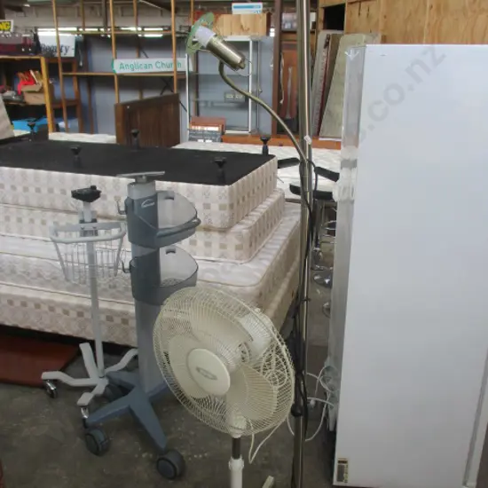 Uplamp and fan
