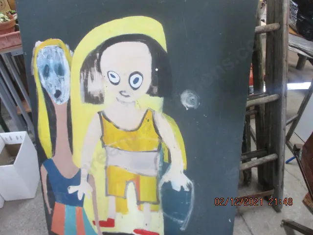 Blackboard Painting Image 1++