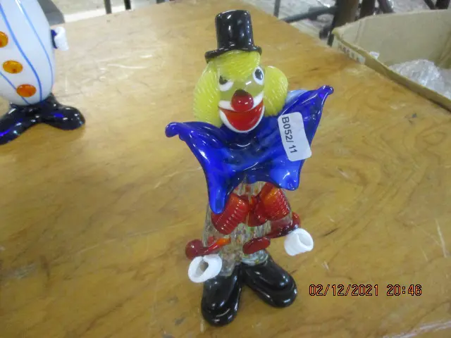Art Glass Clown Image 1++