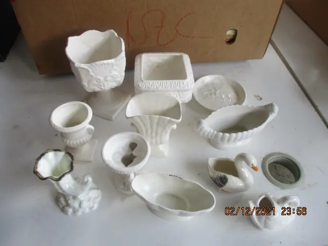 Whiteware Vases Image 1++