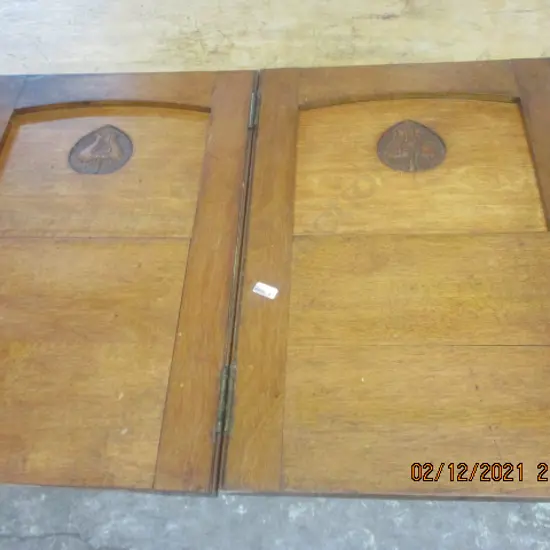 Pr Oak Doors