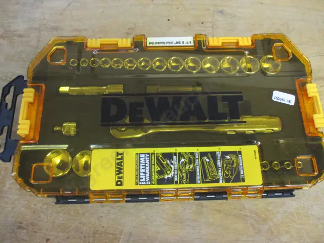 DeWalt Socket Set Image 1++