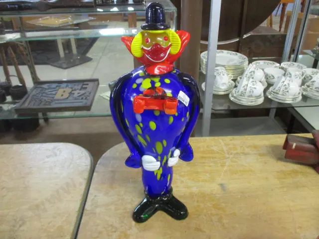 Art Glass Clown Image 1++