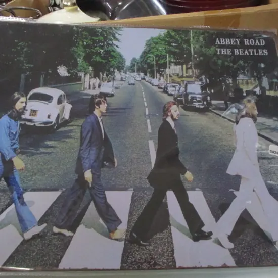 Tin Sign Abbey Rd