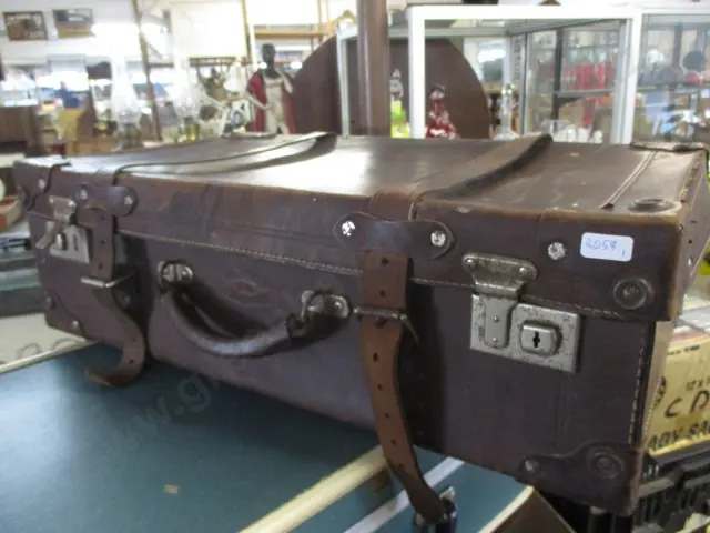 Leather Luggage Image 1++