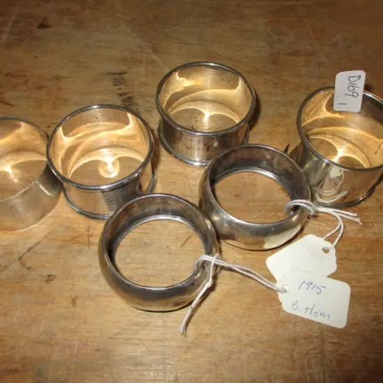 Silver Napkin Rings