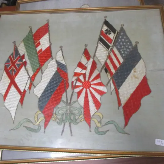 WW1 Silk Embroidery