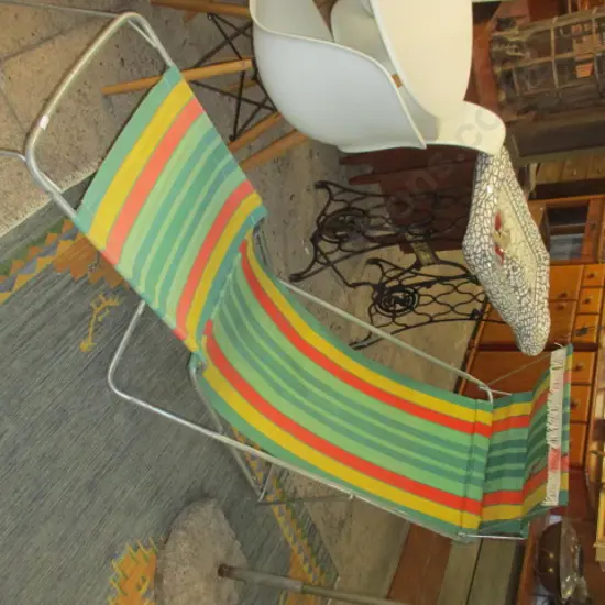 Retro Beach Lounger