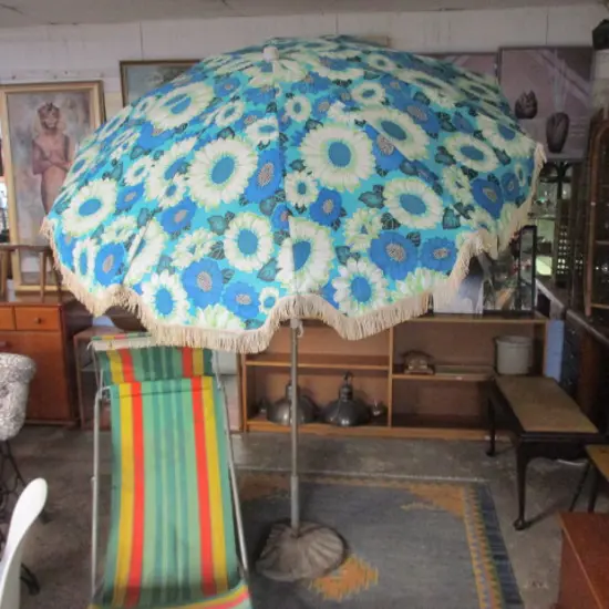 Retro Beach Umbrella